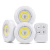 Kit 3 Luminária Led Com Controle Profissional