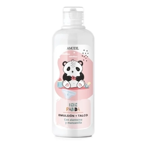Bebé Panda emulsión y talco suavizante y protector contra paspaduras