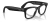 Óculos Ray-Ban Meta Wayfarer Transitions Grey Matte Black RW4012 601S1Z53 - loja online