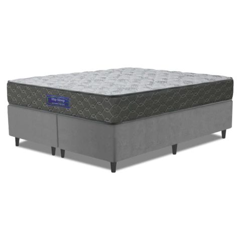 Cama Box Colchão Queen Ortopédico Espuma D33 Hiper 158x198x57cm Apolo