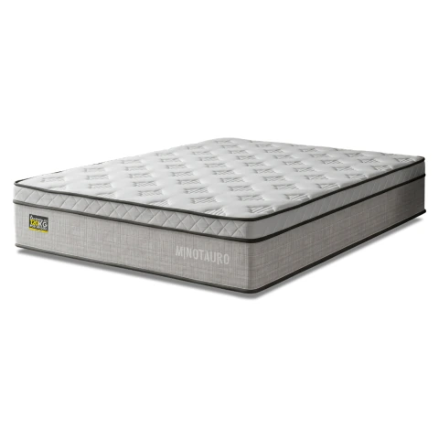 Colchão Queen Ortopédico D33 158x198x34cm Minotauro Hellen - Suporta até 120 kg por pessoa