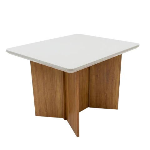 Mesa Sala de Jantar 1,20m com Vidro Montreal