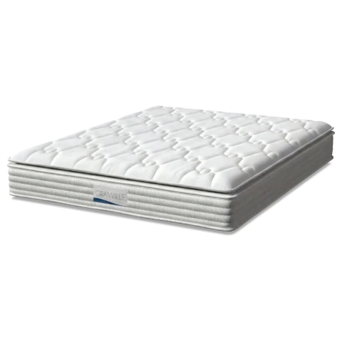 Colchão Casal King Molas Ensacadas Granville Com Pillow 193x203x28cm Branco Probel