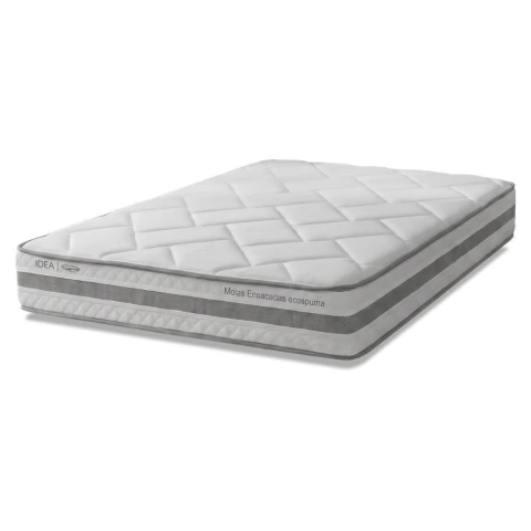 Colchão Queen Molas Ensacadas Prisma 158x198x22cm Herval - Suporta até 110 kg por pessoa