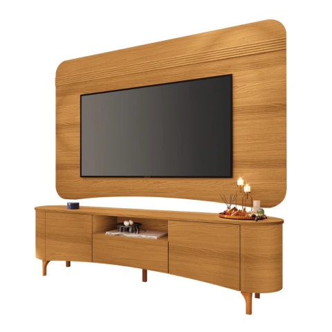 Rack Bancada com Painel para TV Até 80 Polegadas 2m Delta
