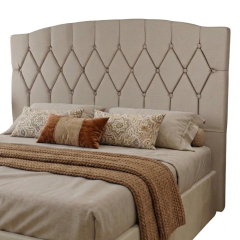 Cabeceira Estofada Para Cama Box Queen Belize de 1,60m