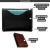 Mini Carteira Slim Envelope para Mulher ou Homem em Couro Legítimo Com Botão Ref-974 na internet