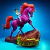 Cavalo De Fogo (wildfire) - 20cm Kaosfera 3d Studios na internet