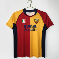 Camisa Retrô Roma Home 2000/2001