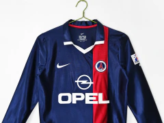 Imagem do Camisa Retrô Paris Saint-Germain Manga Longa Away 2001/2002