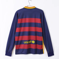 Camisa Retrô Barcelona Manga Longa 2015/2016 na internet