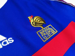 Camisa Retrô Seleção da França Home Manga Longa 1998 - comprar online
