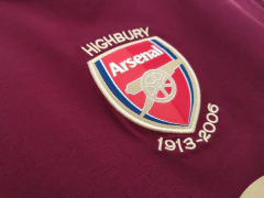 Camisa Retrô do Arsenal Away 2005/2006 - comprar online
