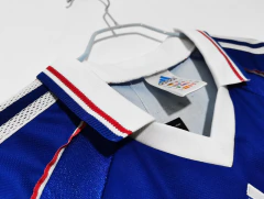 Camisa Retrô Seleção da França Home Manga Longa 1998 - loja online