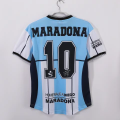 Camisa Retrô Argentina Despedida Maradona 2001 - 88 Import
