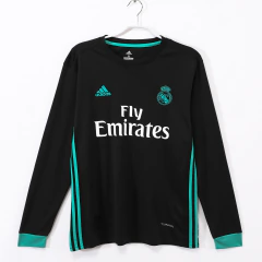 Real Madrid Manga Longa Away 2017/2018