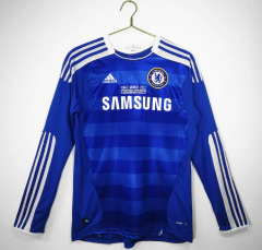 Camisa Retrô do Chelsea Manga Longa Home 2011/2012