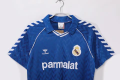 Camisa Retrô Real Madrid 1986/1987 Azul - comprar online