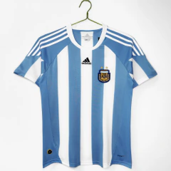 Camisa Retrô Seleção da Argentina Home- Copa do Mundo 2010