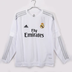 Real Madrid Manga Longa Home 2015/2016