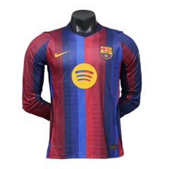 Barcelona Manga Longa Home 2026/2027 - Versão Jogador