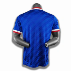 Camisa Retrô Manchester United III 1986/1988 Azul - 88 Import