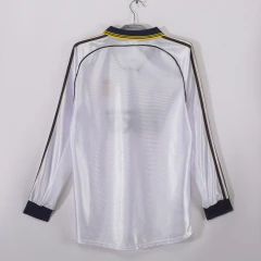 Camisa Retrô Real Madrid Manga Longa 1998/1999 - 88 Import