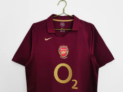 Camisa Retrô do Arsenal Away 2005/2006 na internet