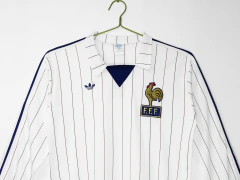 Camisa Retrô Seleção da França Away Manga Longa 1980/1982 - 88 Import
