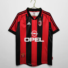 Camisa Retrô AC Milan Home 1998/1999