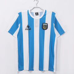 Camisa Retrô Seleção da Argentina Home 1986