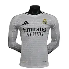 Real Madrid Home Manga Longa 2024-2025