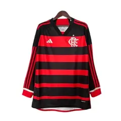 Camisa do Flamengo Manga Longa Home 2024/2025