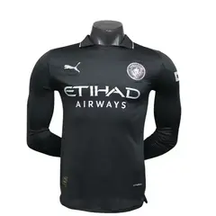Manchester City Manga Longa Away 2025/2026
