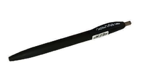 BOLIGRAFO PIN POINT RETRACTIL CUERPO NEGRO TINTA NEGRA PUNTO MEDIANO AZOR 6110NE /12/240