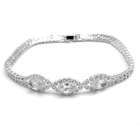 Pulsera Oval Cubic 18Cm