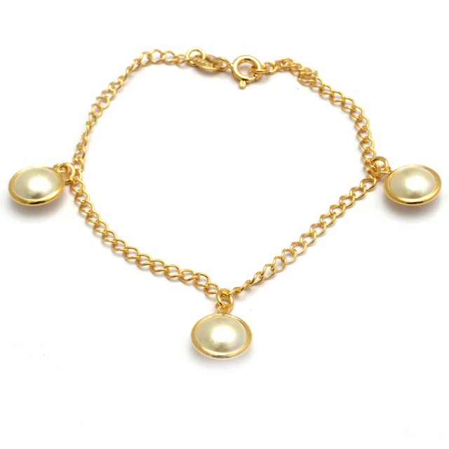 Pulsera Perlas 18Cm