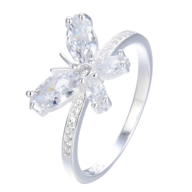 Anillo Mariposa Cubic