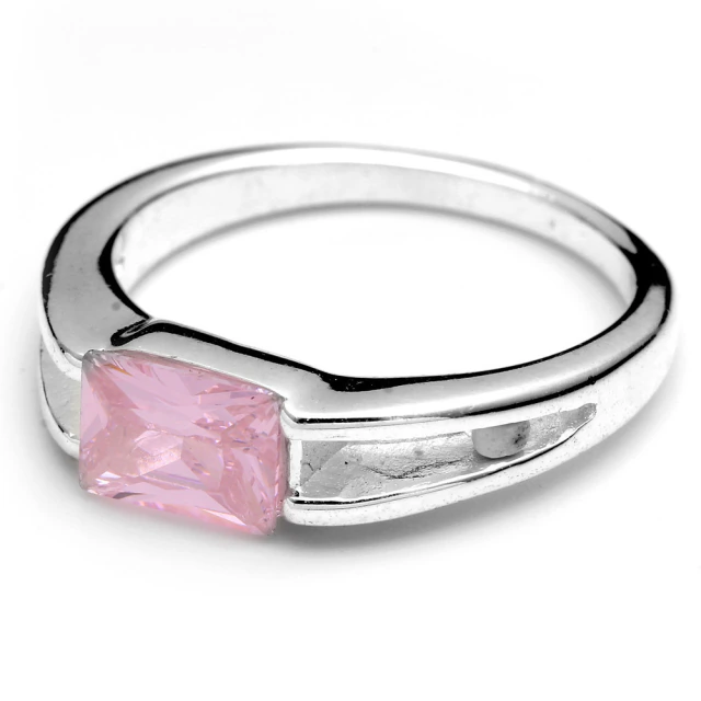 Anillo Cubic Rosa