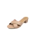 Tamanco Tiras Cruzadas - TAUPE - comprar online