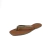 Rasteira Tira em Strass - CARAMELO - comprar online