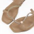 Rasteira Detalhe em Strass - NUDE - loja online