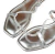 Rasteira Detalhe em Strass - PRATA - loja online