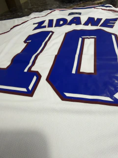 Camiseta Suplente Francia 1998 Zidane 10