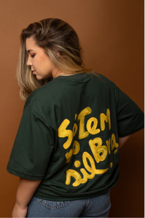 Camisa Brasil core - Verde - comprar online