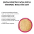 Esponja De Banho Belliz Ricca Redonda Vegetal - comprar online