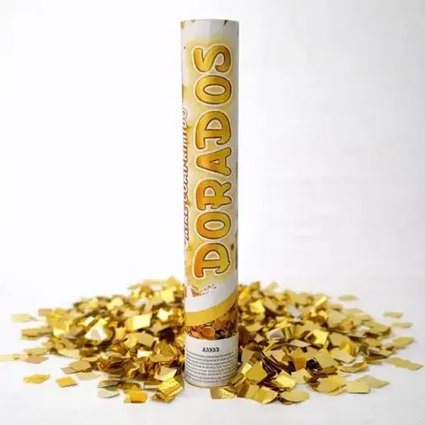 CAÑON CONFETI DORADO - comprar online
