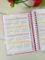 Mini planner "Pink Flowers" en internet