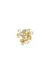 BROCHE BORBOLETAS CRAVEJADO BANHADO A OURO - comprar online