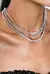 CHOKER RIVIERA CRISTAL QUE NÃO VIRA DE 2,5MM - comprar online